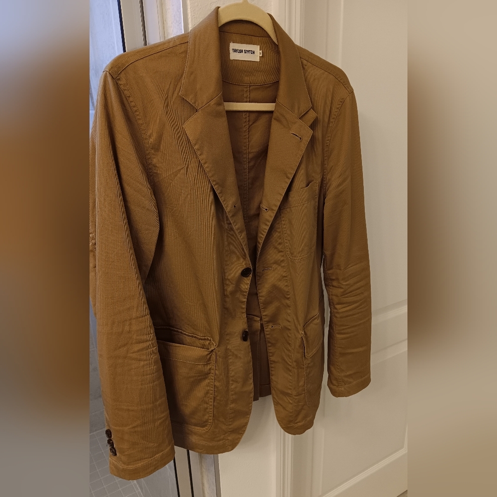 Brown Button-Up Jacket